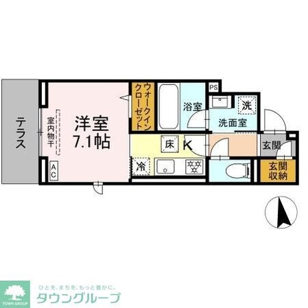 STELLA新松戸の物件間取画像